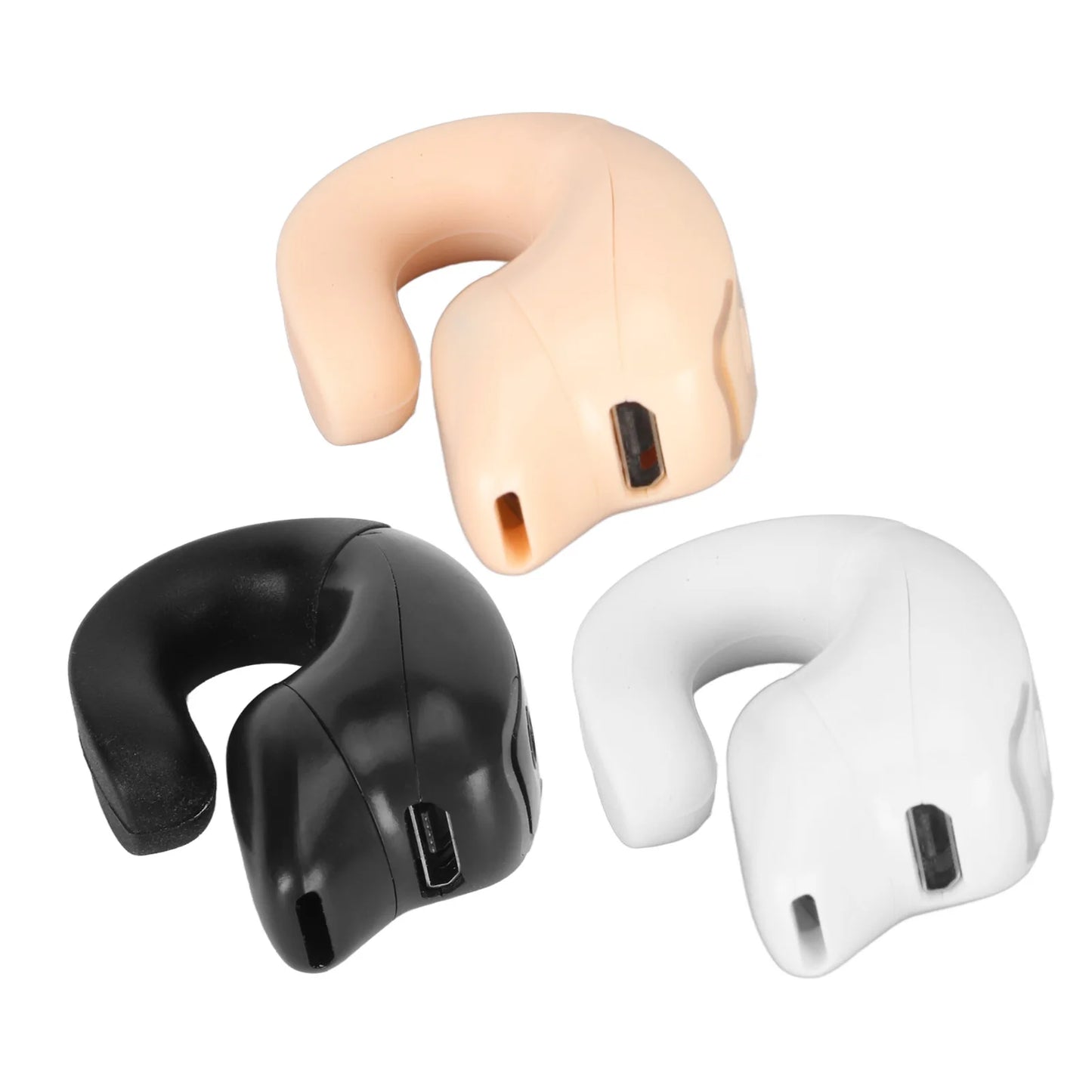 Wireless Earbuds Bluetooth 5.3 Single Ear Clip Lightweight Ergonomic One Button Bluetooth Earbuds for Music for Running