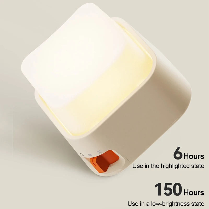 LED Night Lights Bedside Table Lamp Room Decoration USB Rechargeable Led Lamp.